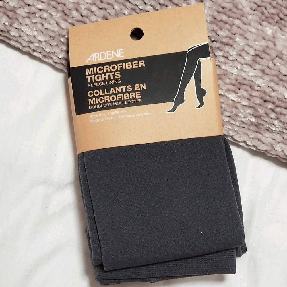 Fleece Lined Microfiber Tights
